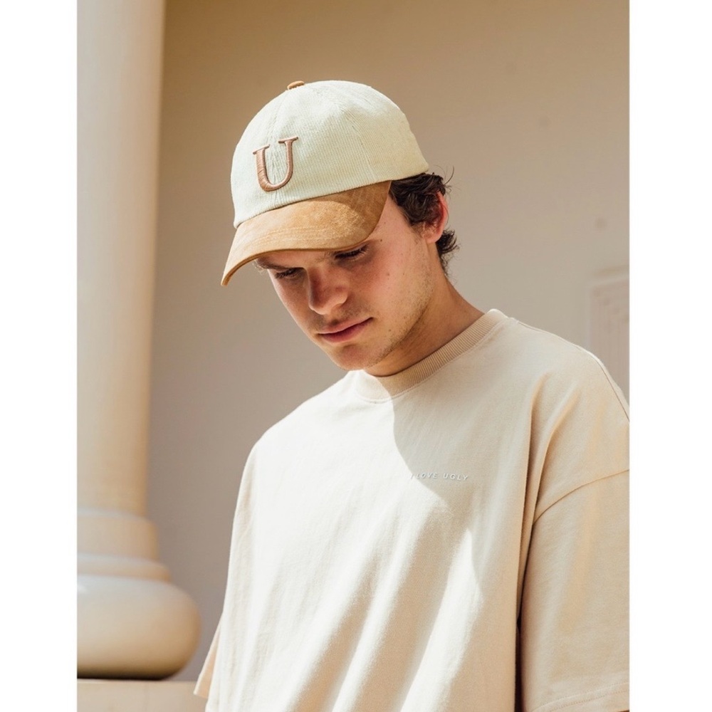 I Love Ugly U Porter Cap Tan Suede